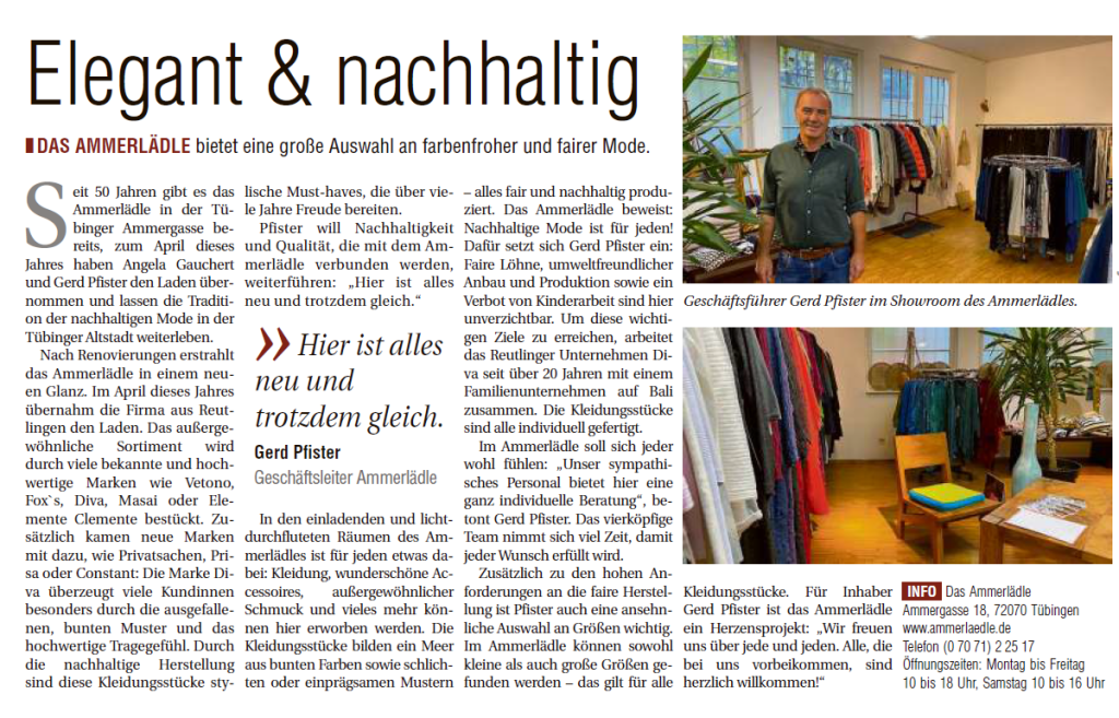 elegant & nacchhaltig